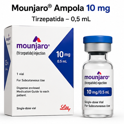 Mounjaro® Ampola 10 mg (Tirzepatida) – 0,5 mL