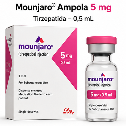 Mounjaro® Ampola 5 mg (Tirzepatida) – 0,5 mL