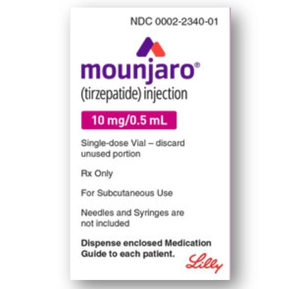 Mounjaro® Ampola 10 mg (Tirzepatida) – 0,5 mL