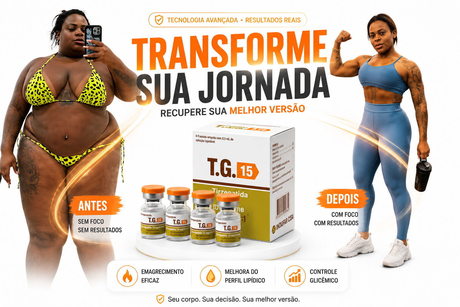 Transforme sua jornada — Recupere sua melhor versão